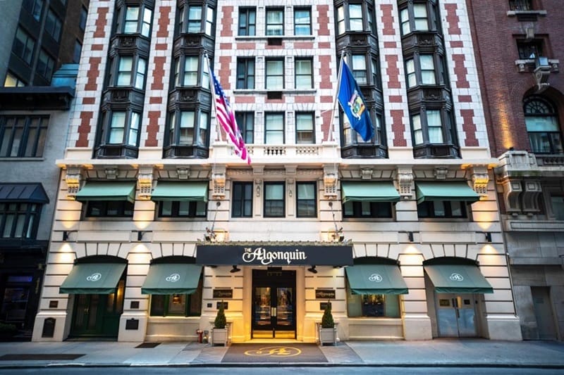 Hôtel Algonquin à New York