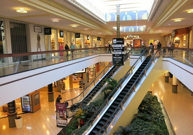 O Centro Comercial Altamonte, perto de Orlando
