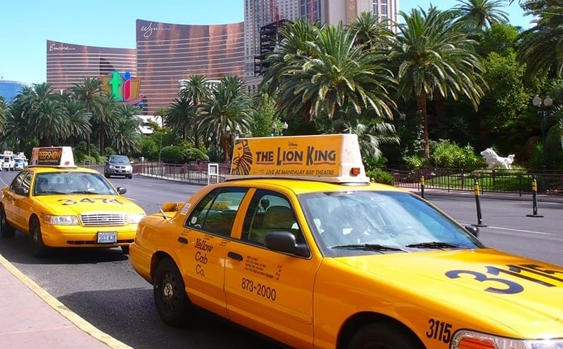 Táxis em Las Vegas