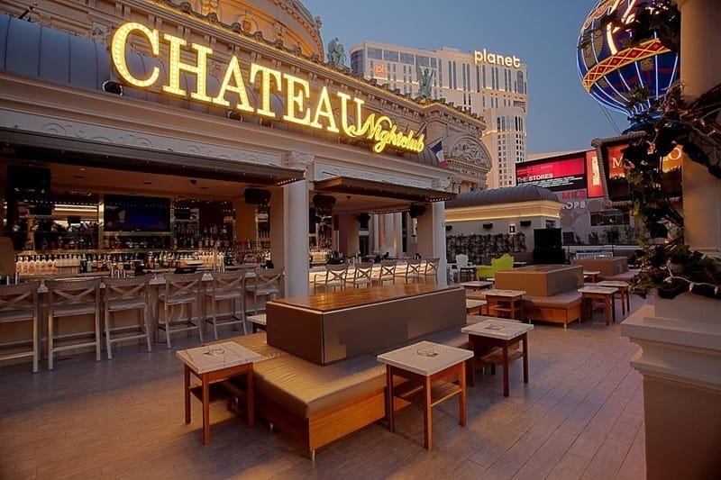 Chateau Nachtclub im Hotel Paris