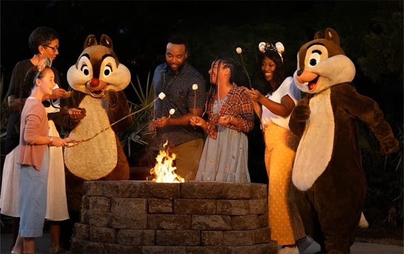 Participate in Chip'n Dale's Campfire Sing-a-long in Orlando