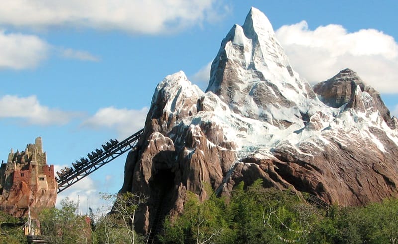 Expedition Everest roller coaster - Asia at Animal Kingdom in Orlando