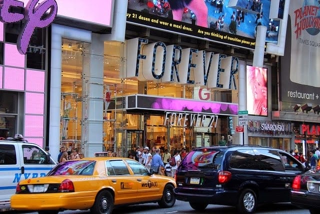 Lojas de Times Square