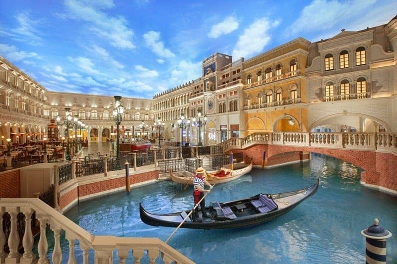 Il Grand Canal Shoppes di Las Vegas