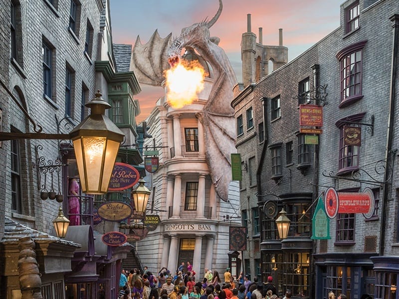 El callejón Diagon de Harry Potter
