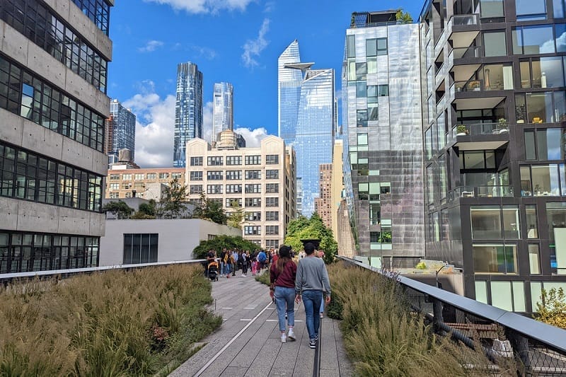 Parque High Line en Nueva York
