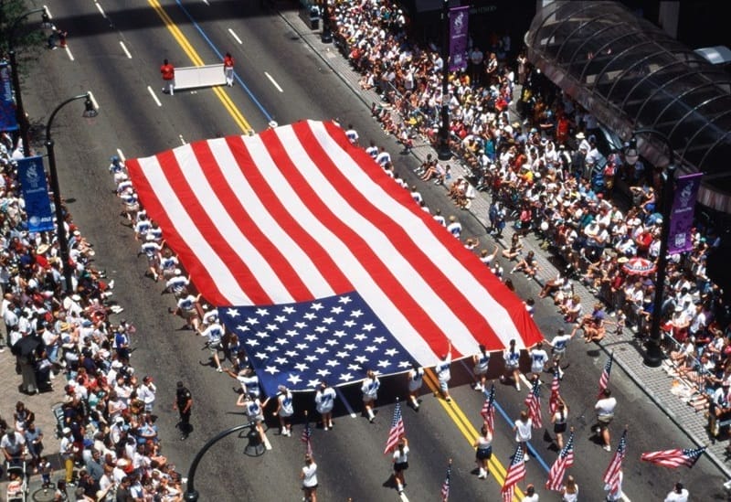 Parade zum Unabhängigkeitstag in New York