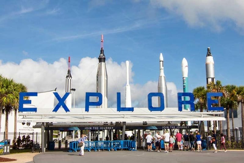 Centro Espacial Kennedy perto de Orlando