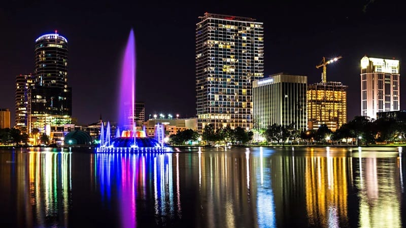 Parco del Lago Eola a Orlando