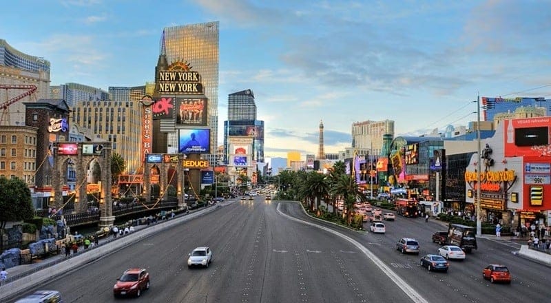 Avenida en Las Vegas