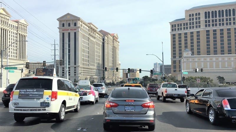 Tráfico en Las Vegas