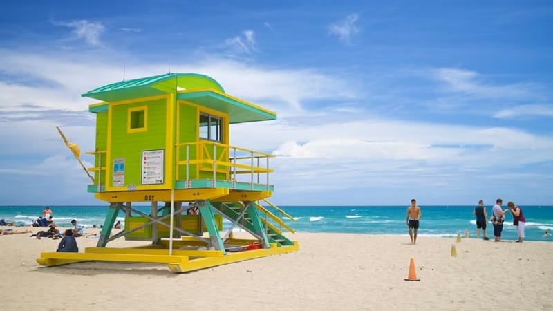 Playa del Parque Lummus en Miami