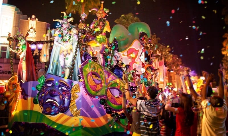 Mardi Gras en Universal