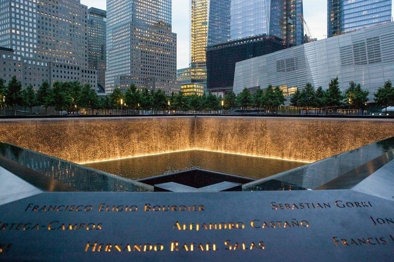 Denkmal für den 11. September in New York