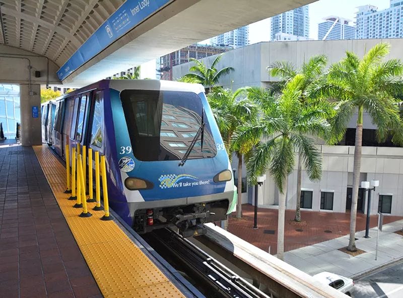 Metromover in Miami