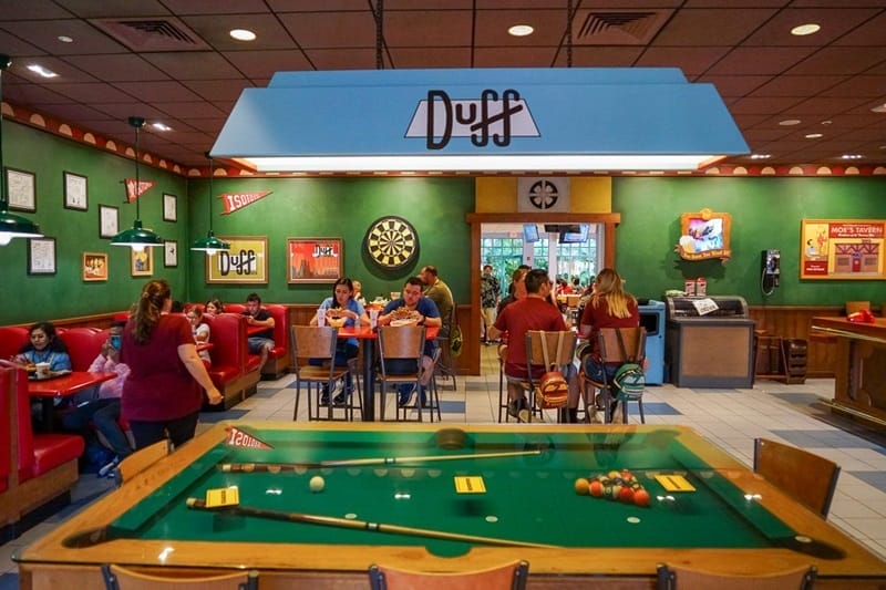 Moe's Tavern presso il parco Universal Studios di Orlando