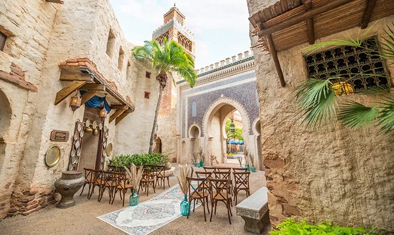 Pavillon Marokko  
