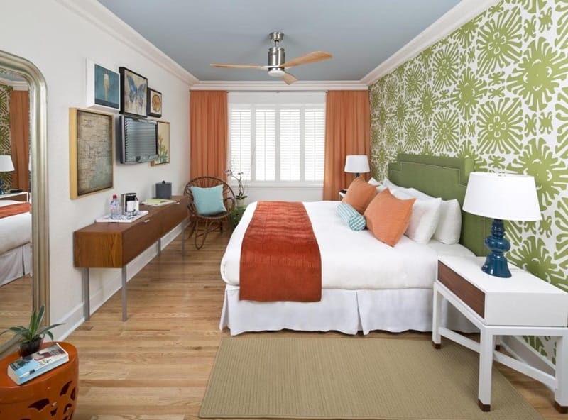 Bedroom at Hotel Circa 39 in Miami