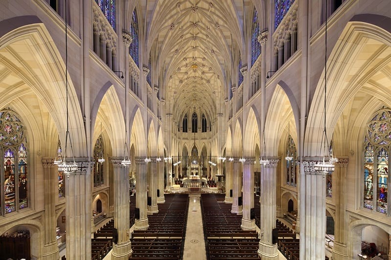 Die St. Patrick's Kathedrale in New York
