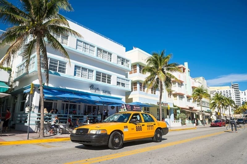 Cab in Miami