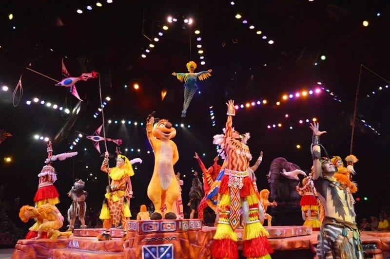 La comédie musicale Le Roi Lion - Afrique au Royaume des animaux à Orlando