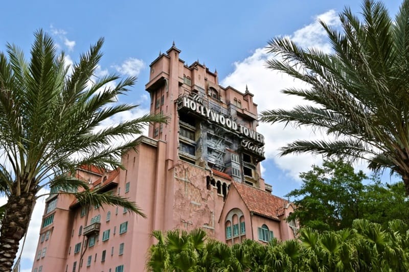 La Torre del Terrore presso il parco Hollywood Studios di Orlando