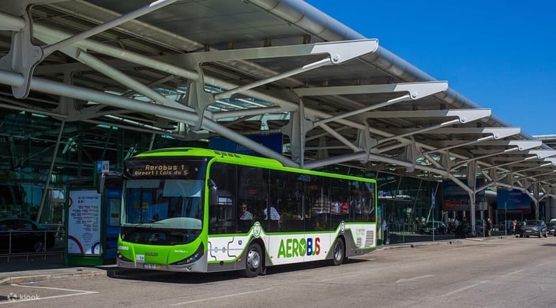Aerobus in Lissabon
