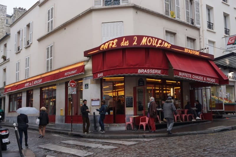 Amélie Poulain's café in Paris