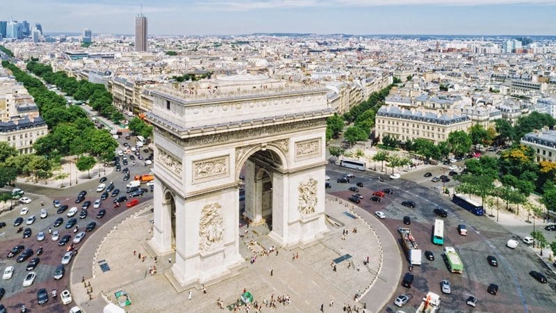 Arco di Trionfo a Parigi