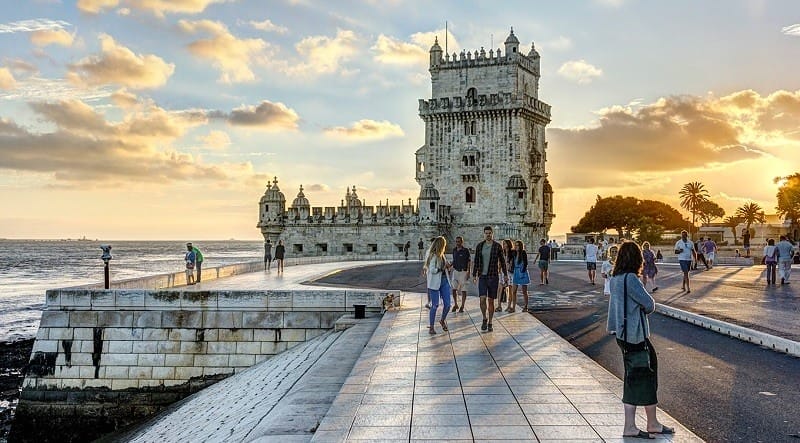 Turm von Belém in Lissabon