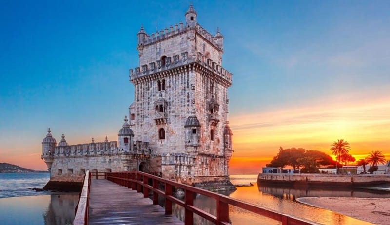 Der Belém-Turm in Lissabon