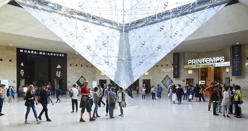 Carrossel do Louvre em Paris