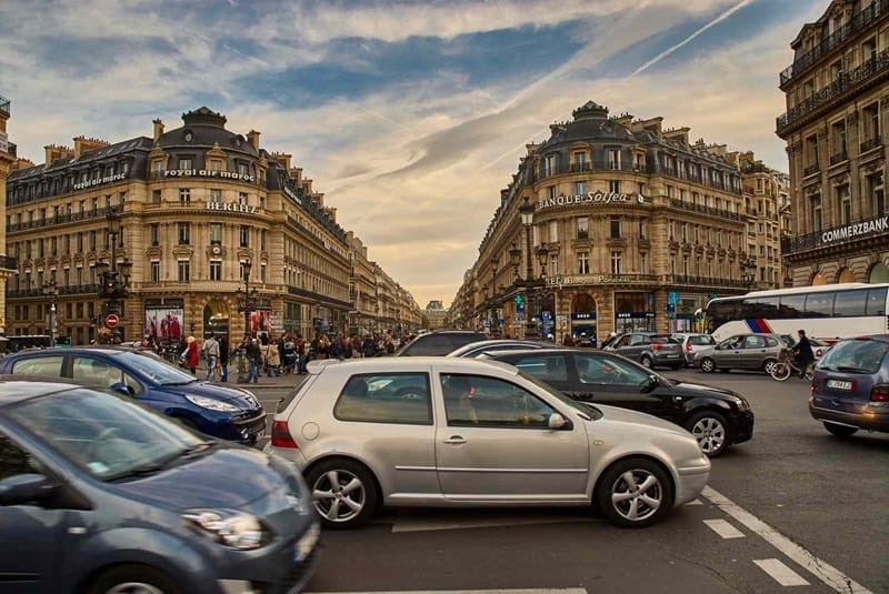 Cars in Paris