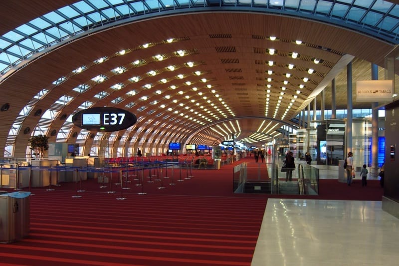 Charles de Gaulle airport in Paris
