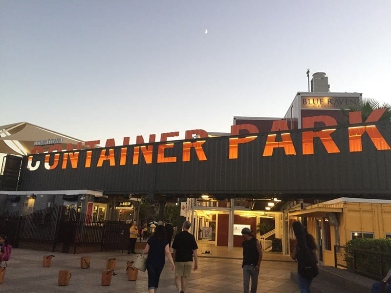 Parco container a Las Vegas