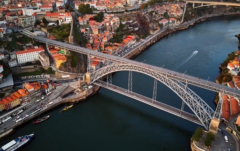 Pont Dom Luís à Porto