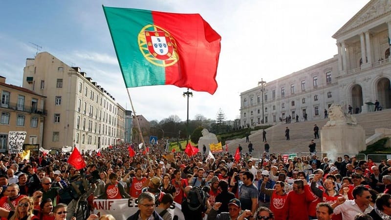 Tag der Freiheit in Lissabon