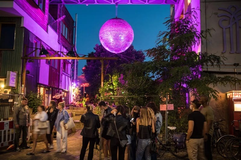 Friedrichshain at night