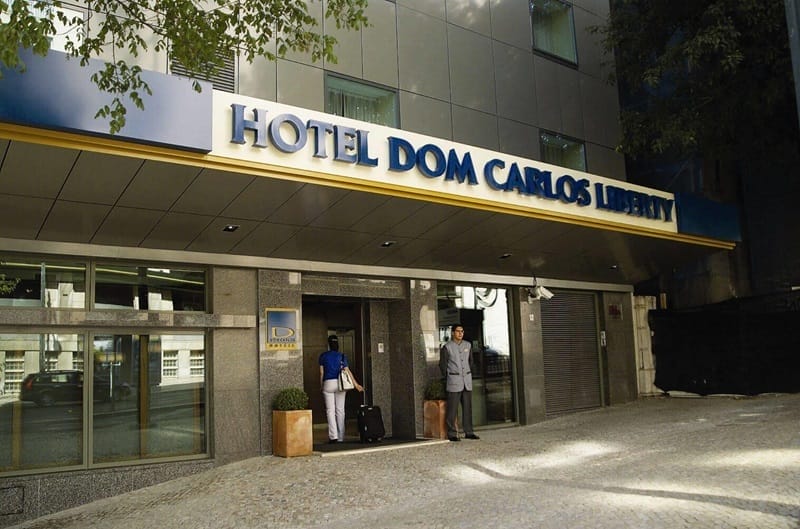 Dom Carlos Liberty hotel in Lisbon