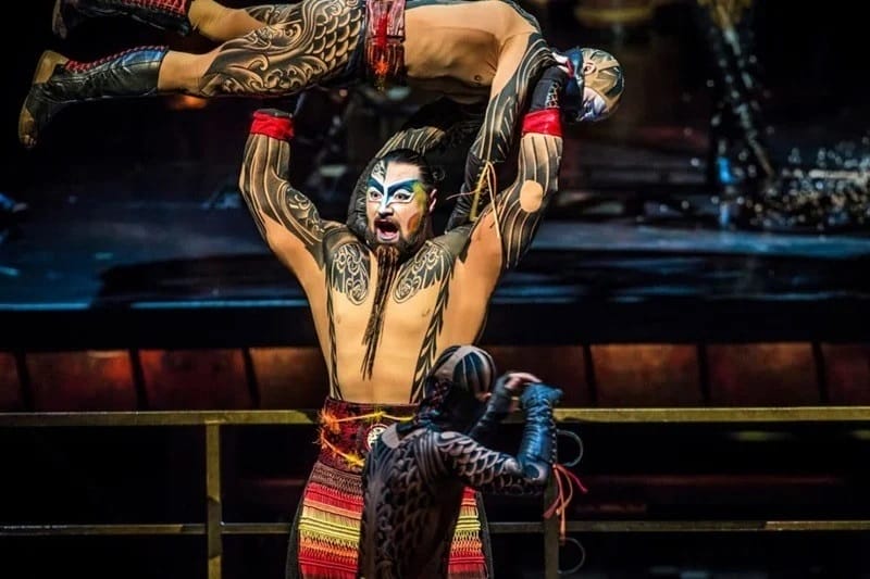 O espetáculo "KÀ" do Cirque du Soleil