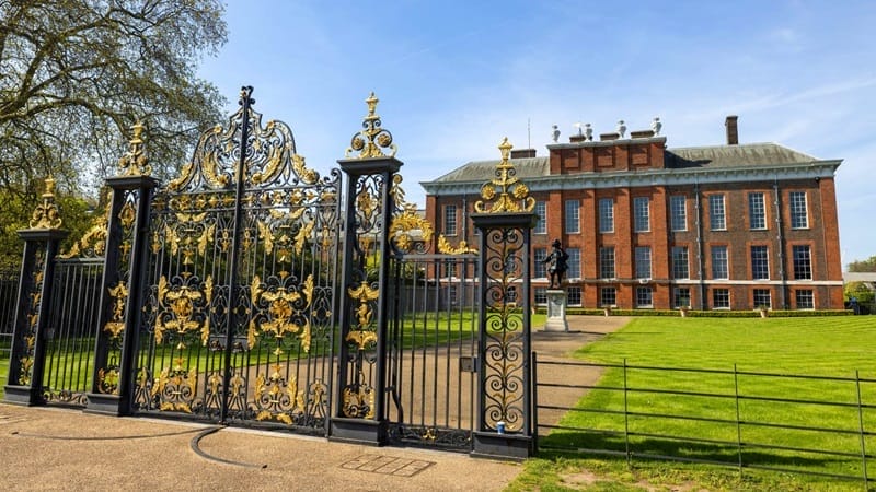 Palácio de Kensington em Londres