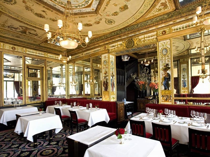 Le Grand Véfour restaurant in Paris