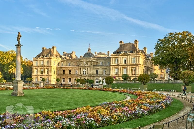 Jardins do Luxemburgo em Paris