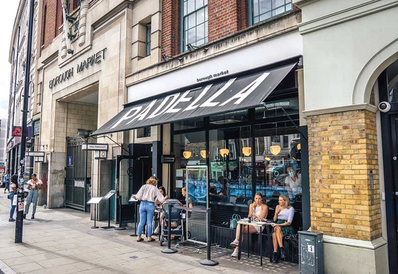 Padella Restaurant in London