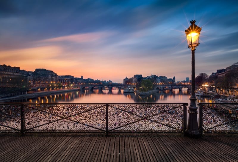Pont des Arts em Paris