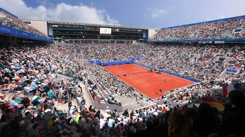 Torneio Roland Garros em Paris