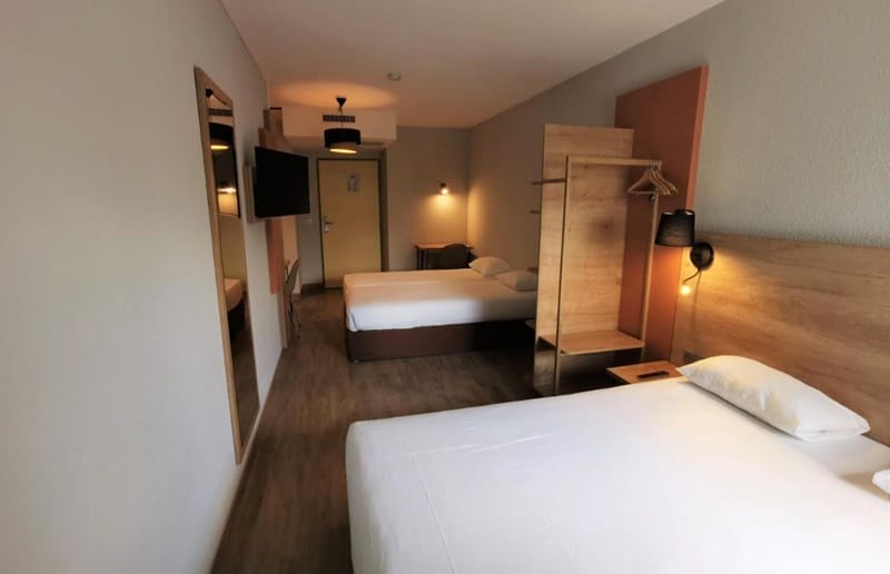 Habitación en el hotel Apparthotel Torcy de París