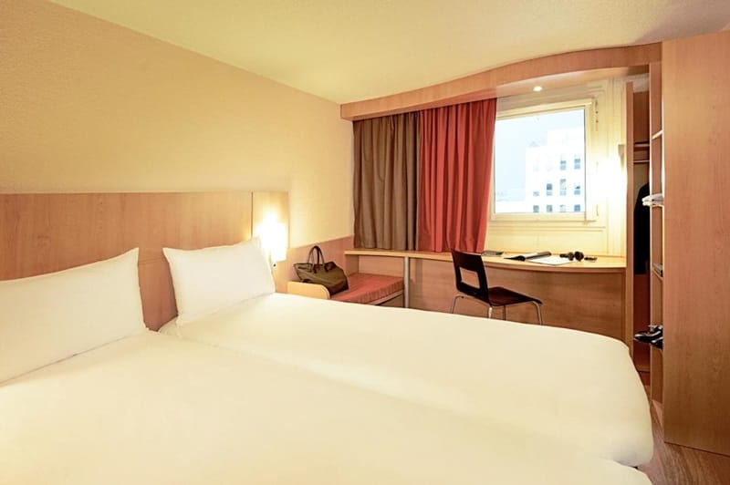 Zimmer im Ibis Hotel in Porto