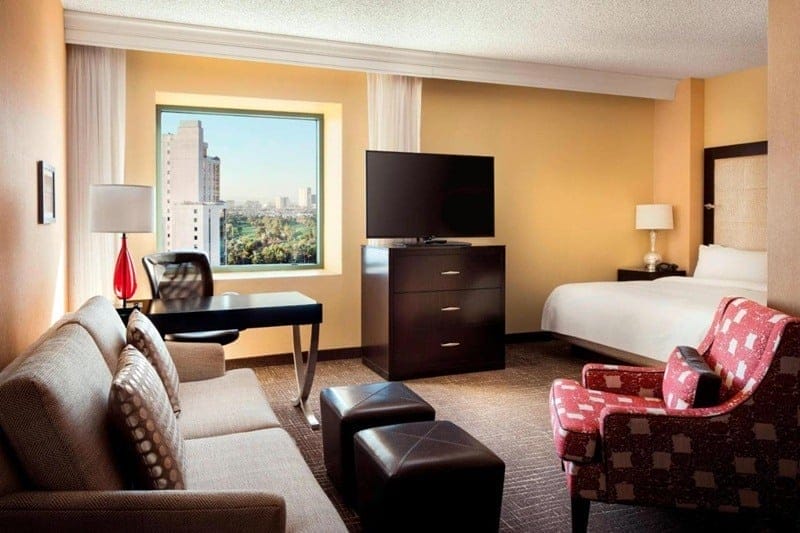 Zimmer im Marriott Hotel  