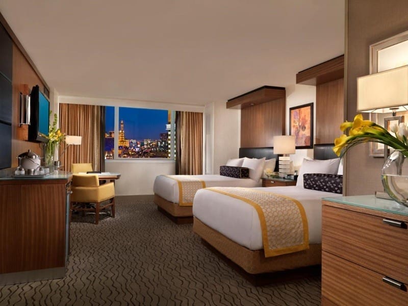 Chambre à l'hôtel Mirage à Las Vegas